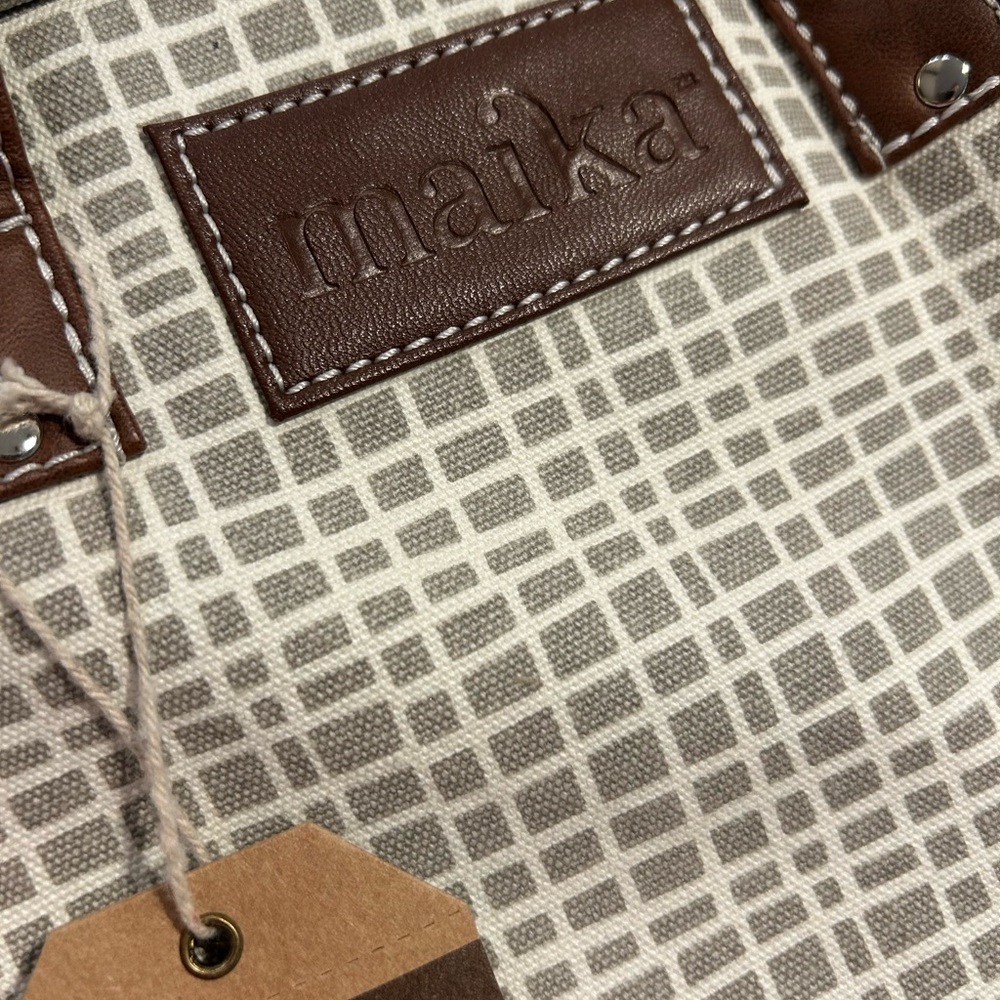 Maika woven grey backpack - Picture 6 of 7